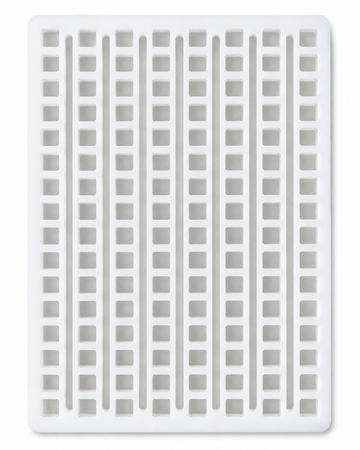 2,3 ml de depositante universal cubo moho de goma - 136 cavidades - 0