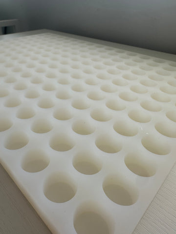 Molma de goma de cilindros de 3.2 ml - 192 cavidades