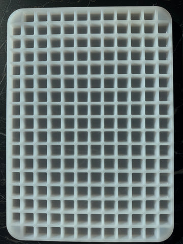 Molde de goma cuadrada de 4.6 ml - 200 cavidades