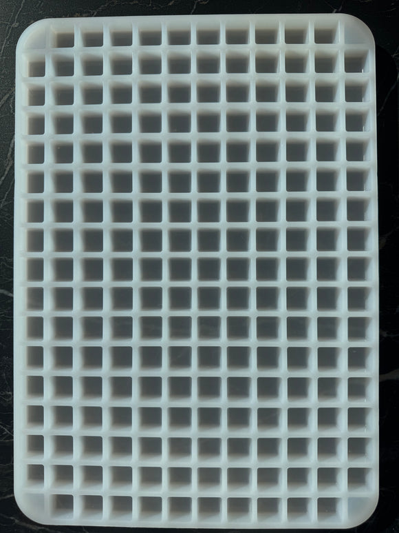 Molde de goma cuadrada de 4.6 ml - 200 cavidades