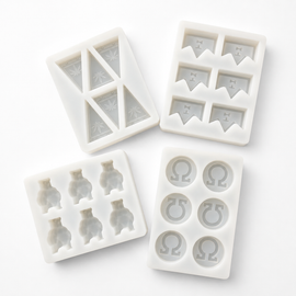 Custom silicone gummy molds portfolio for supplement and candy brands