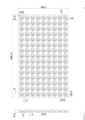 mushroom mold dimensions