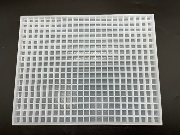 Logotipo de cumplimiento del moho de 2.9 ml de cubos - 391 Cavidades